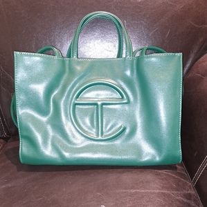 Authentic forest green Telfar bag (medium)
